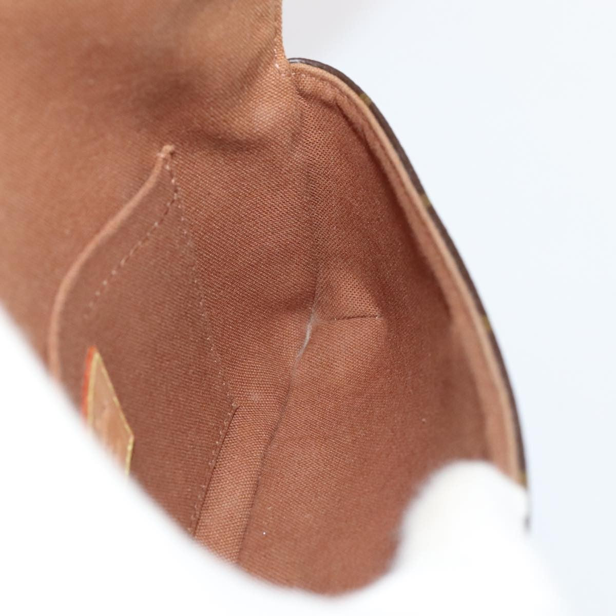 Louis Vuitton Pochette Marrell Monogram Canvas, BROWN, CANVAS, Clutche & pouche