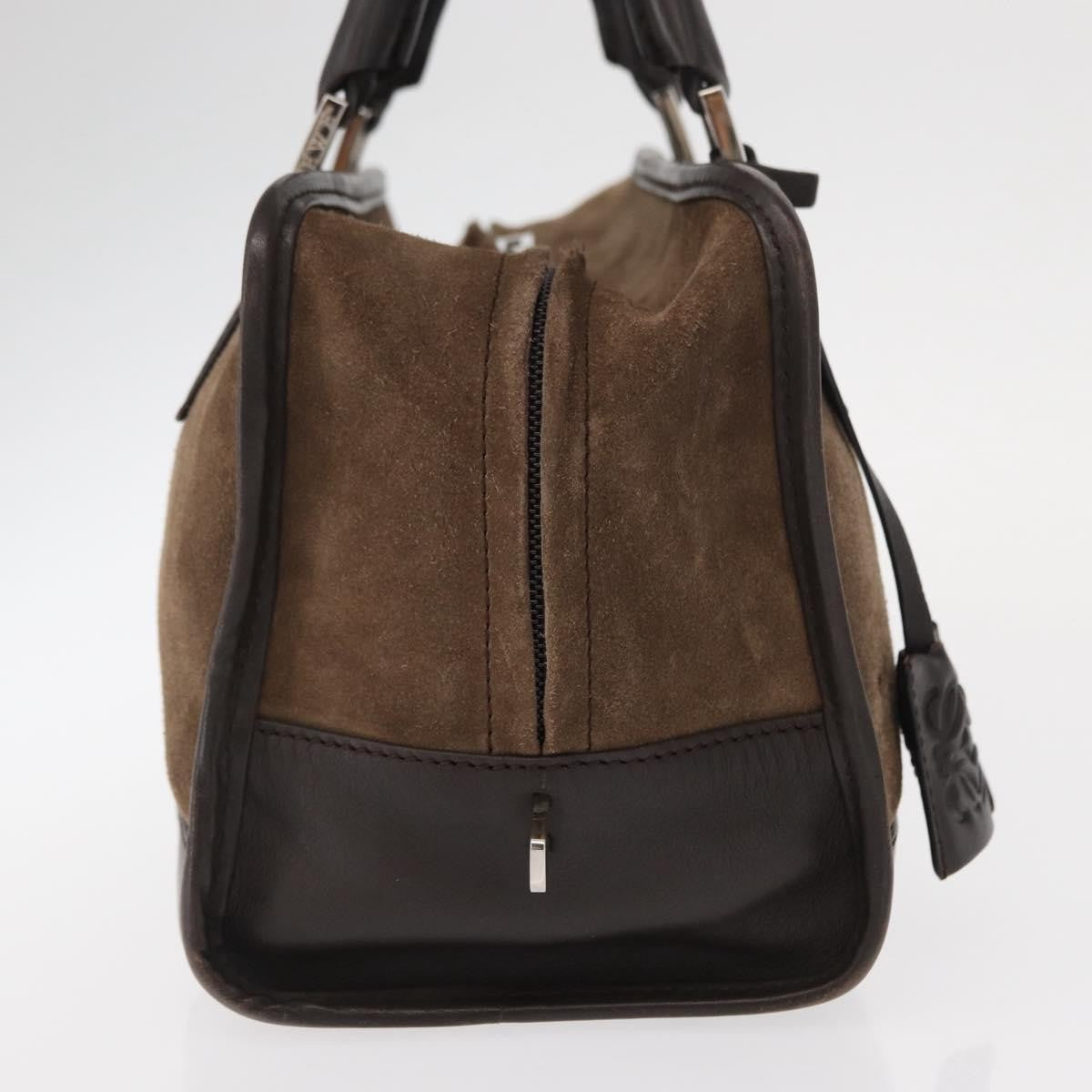 Loewe Amazona Bag Suede, BROWN, SUEDE, Handbag