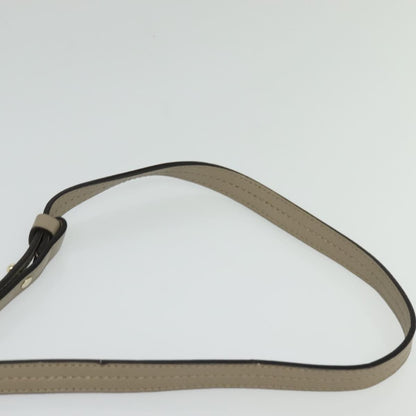 Chloe Faye Shoulder Bag Leather and Suede, BEIGE, LEATHER, Shoulder bag