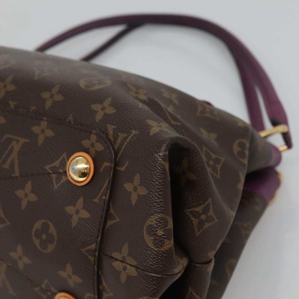 Louis Vuitton Olympe Handbag Monogram Canvas, BROWN, CANVAS, Shoulder bag