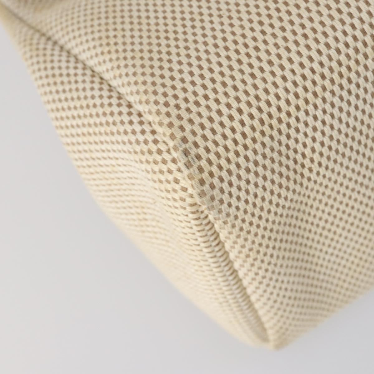 Hermes Herbag Cabas Toile and Leather, BEIGE, CANVAS, Tote bag