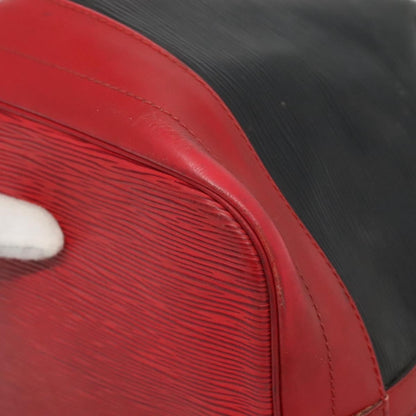 Louis Vuitton Bicolor Noe Handbag Epi Leather, BLACK, LEATHER, Handbag