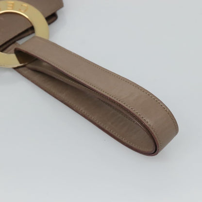 Celine Shoulder Bag Leather, BROWN, LEATHER, Shoulder bag