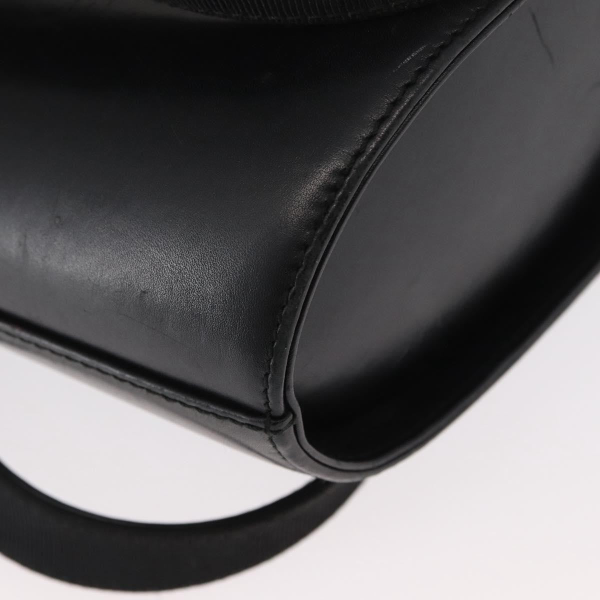 Salvatore Ferragamo Vara Bow Top Handle Bucket Bag Leather, BLACK, LEATHER, Handbag