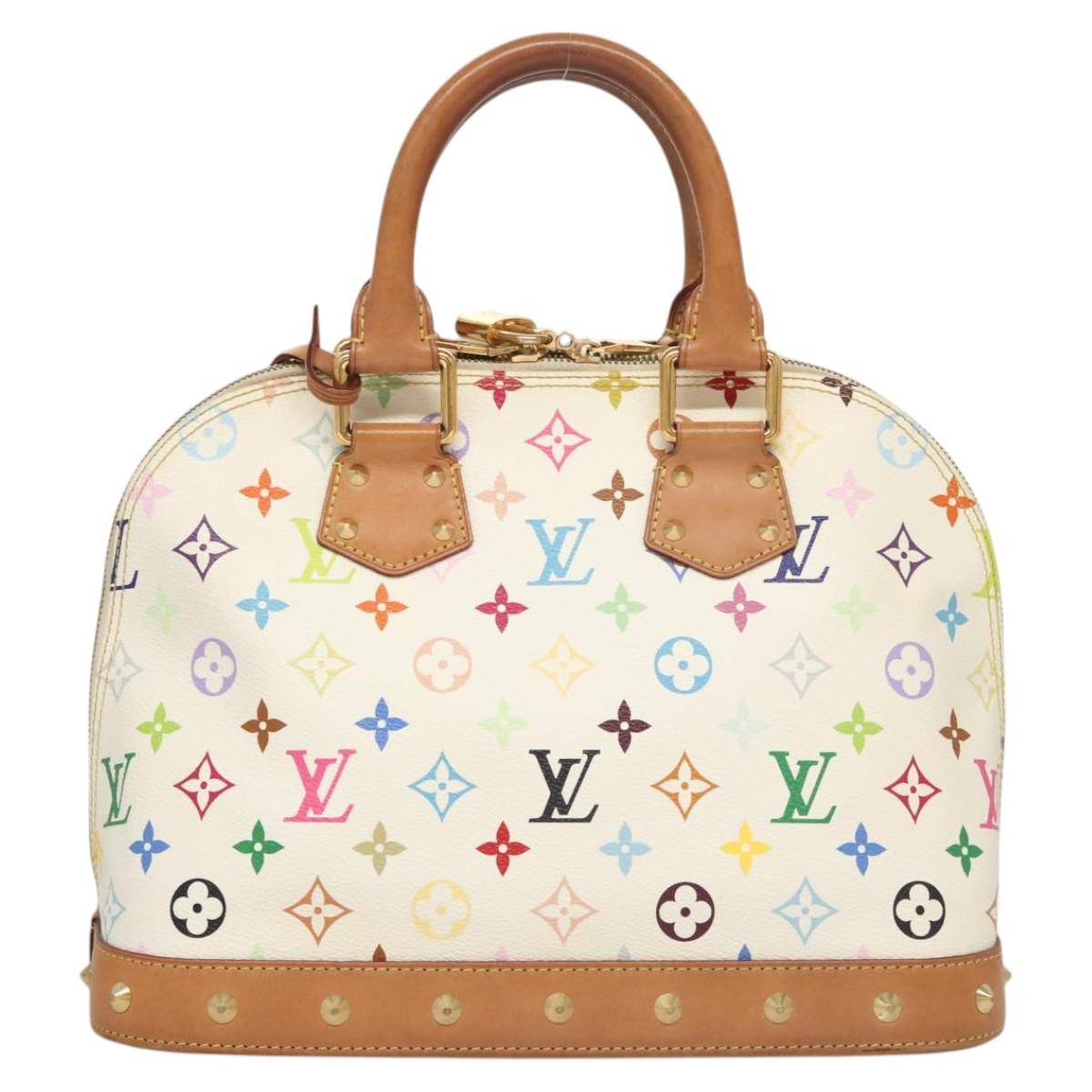 Louis Vuitton Alma Handbag Monogram Multicolor, MULTICOLOUR, CANVAS, Handbag