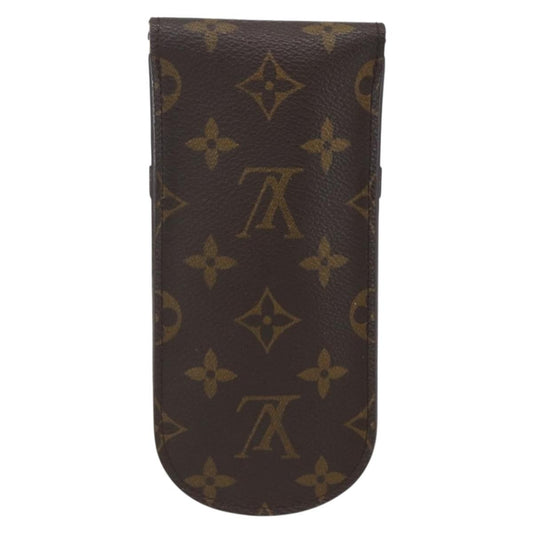 Louis Vuitton Etui à lunette Canvas, BROWN, CANVAS, Wallets