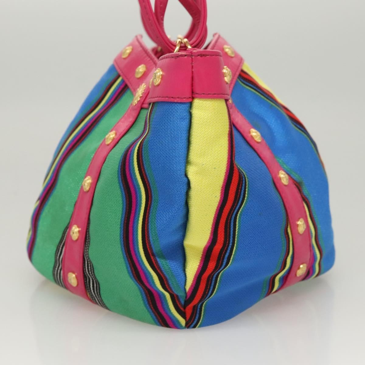 Versace Vintage Shoulder Bag Canvas, MULTICOLOUR, CANVAS, Shoulder bag
