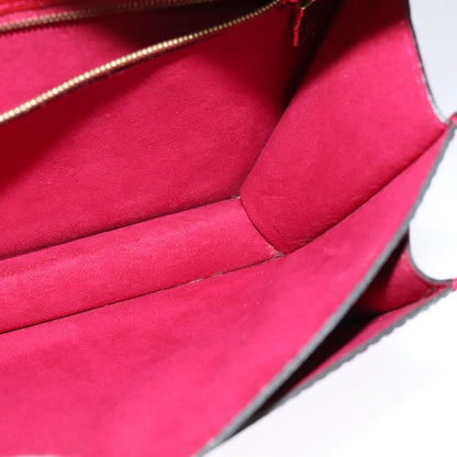 Louis Vuitton Monceau Handbag Vernis, BURGUNDY, PATENT_LEATHER, Handbag