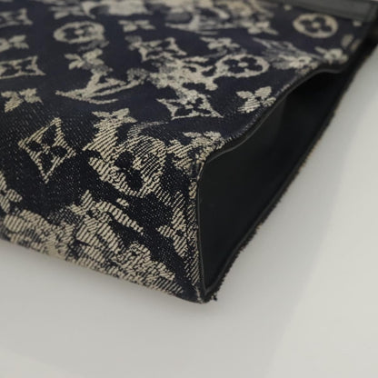 Louis Vuitton Pochette Voyage Monogram Tapestry Canvas, NAVY, CANVAS, Clutche & pouche