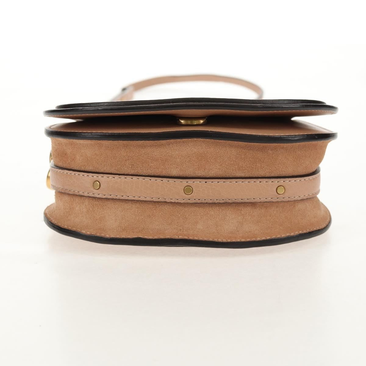 Chloe Nile Crossbody Bag Leather, PINK, LEATHER, Shoulder bag