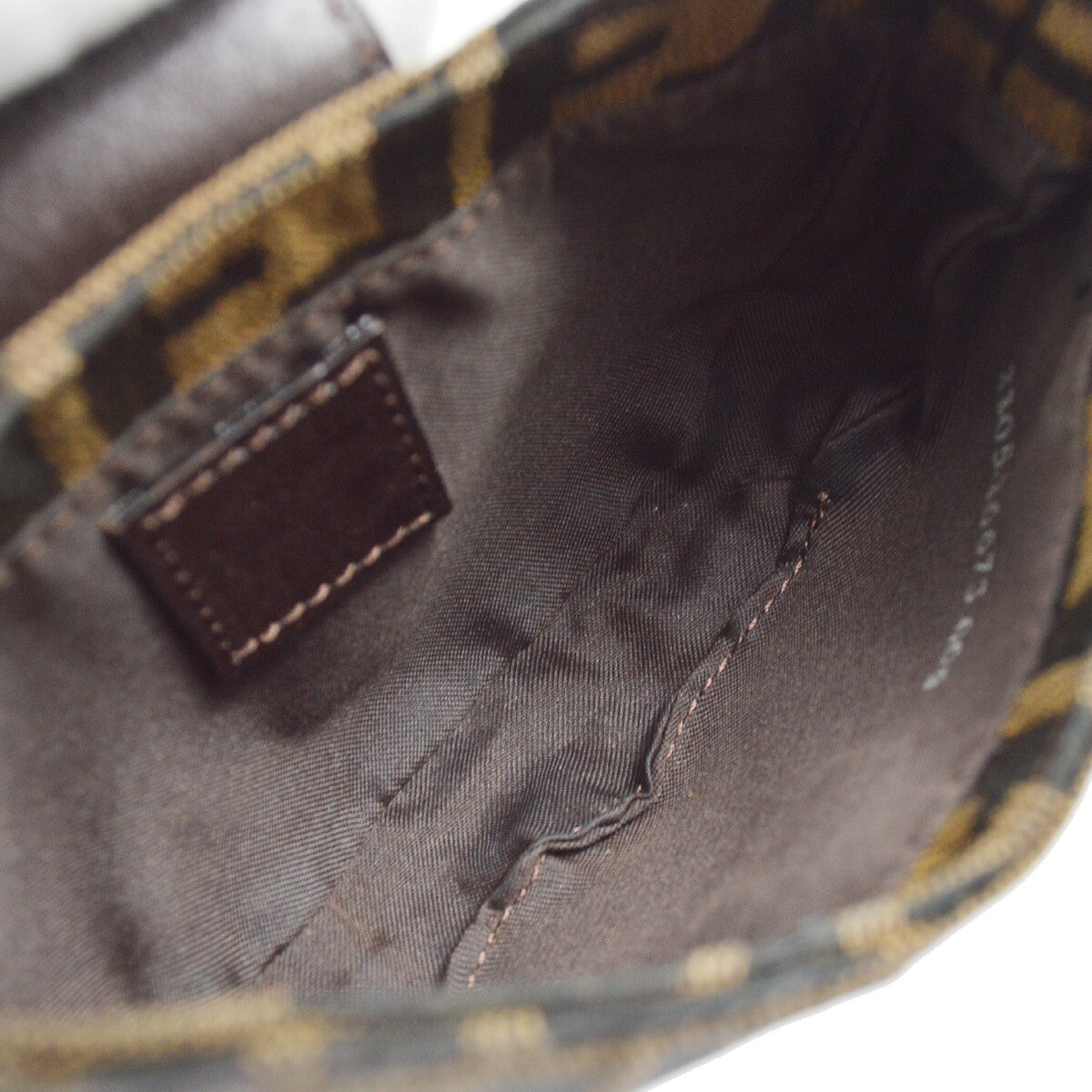 Fendi Cookie Hobo Zucca Canvas, BROWN, CANVAS, Clutche & pouche