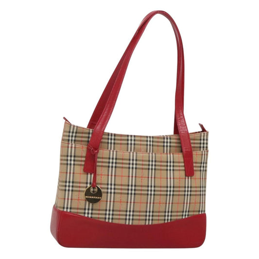 Burberry Nova Check Tote canvas check pattern, BEIGE, CANVAS, Tote bag
