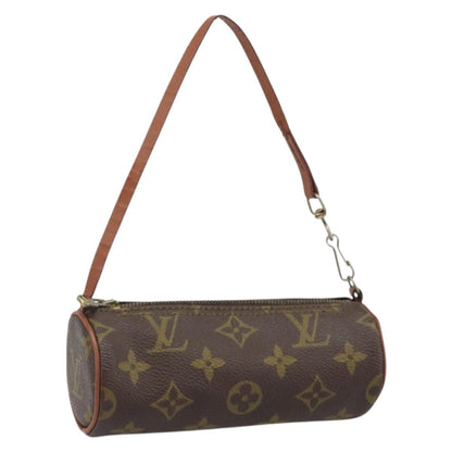 Louis Vuitton Papillon Pochette Monogram Canvas, BROWN, CANVAS, Clutche & pouche