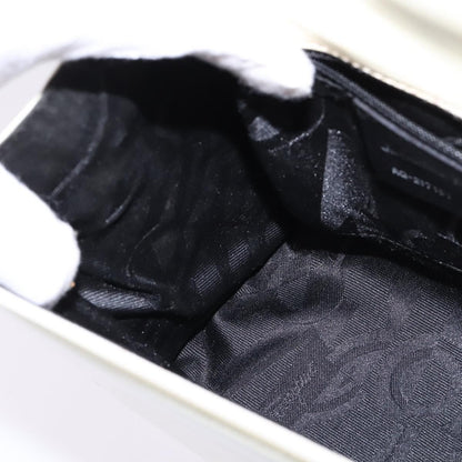 Salvatore Ferragamo Gancini handbag Patent leather, WHITE, PATENT_LEATHER, Handbag