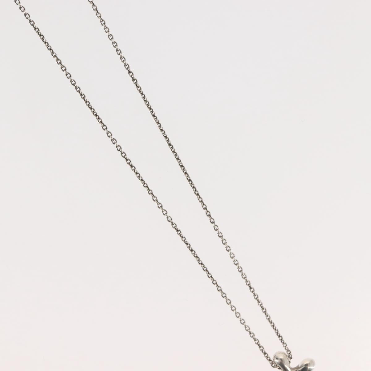 Tiffany & Co. Elsa Peretti Cross Pendant Necklace Sterling Silver, SILVER, SILVER, Necklace