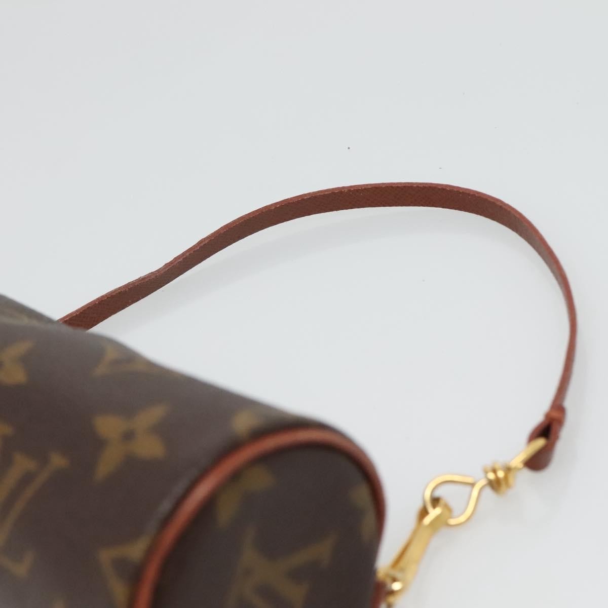 Louis Vuitton Papillon Pochette Monogram Canvas, BROWN, CANVAS, Handbag