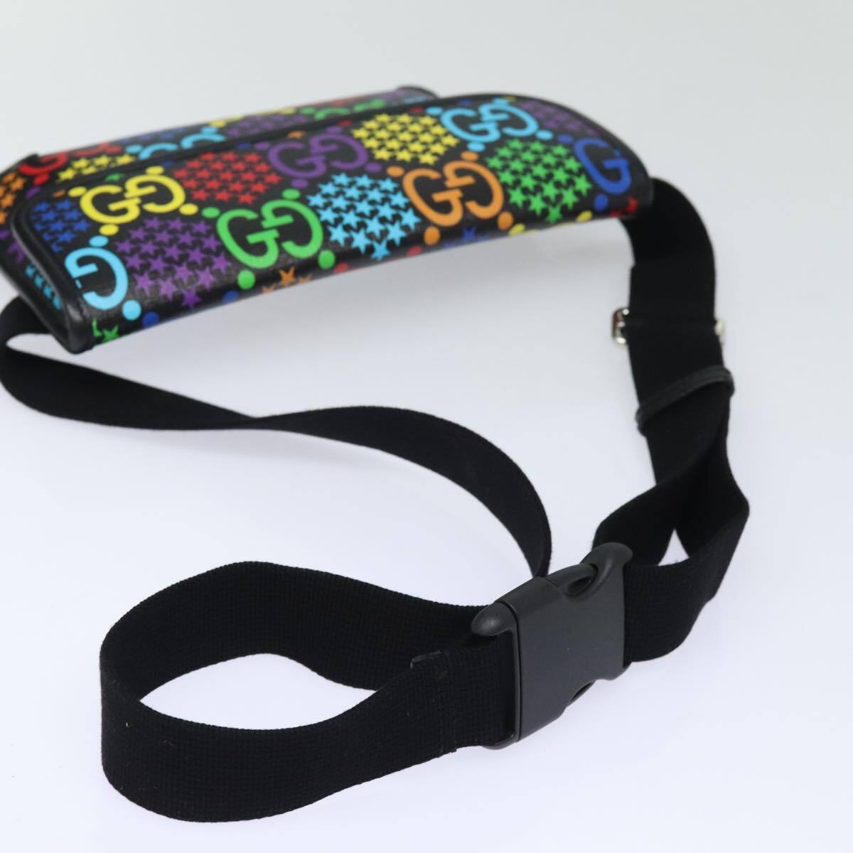 Gucci Sac bandoulière psychédélique Canvas Leather, MULTICOLOUR, PVC, Crossbody bag