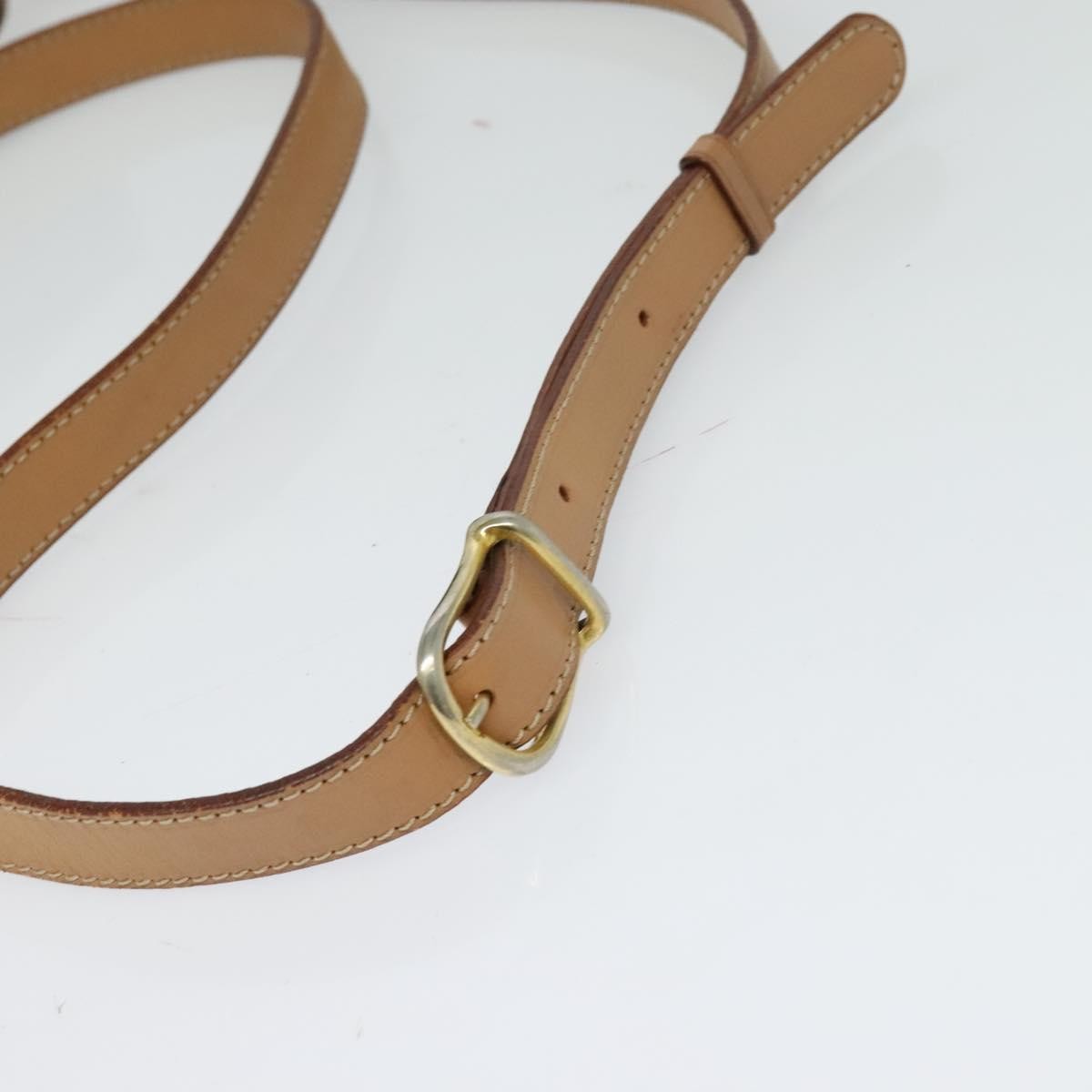 Celine Vintage Macadam Circle Logo Shoulder Bag Canvas and Leather, BROWN, CANVAS, Shoulder bag