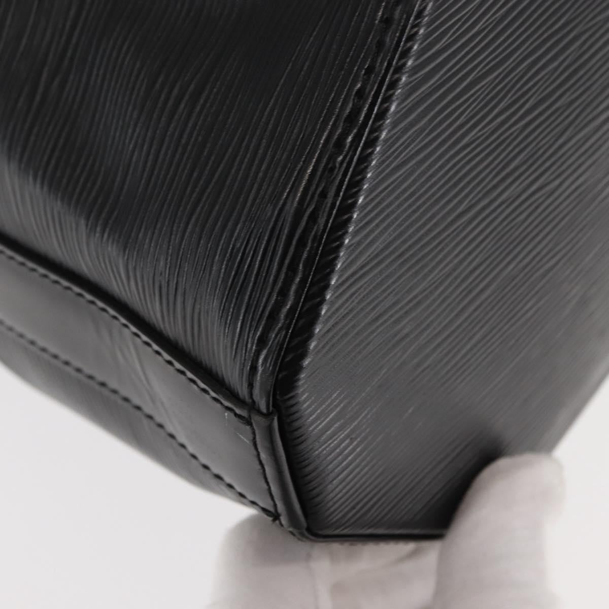 Louis Vuitton Vintage Sac d'Epaule Handbag Epi Leather, BLACK, LEATHER, Handbag