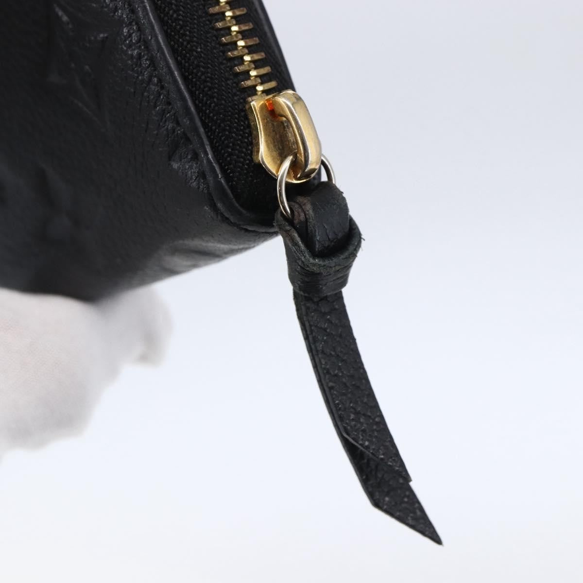 Louis Vuitton Portefeuille zippy Monogramme Empreinte Monogramme Empreinte, BLACK, LEATHER, Wallets