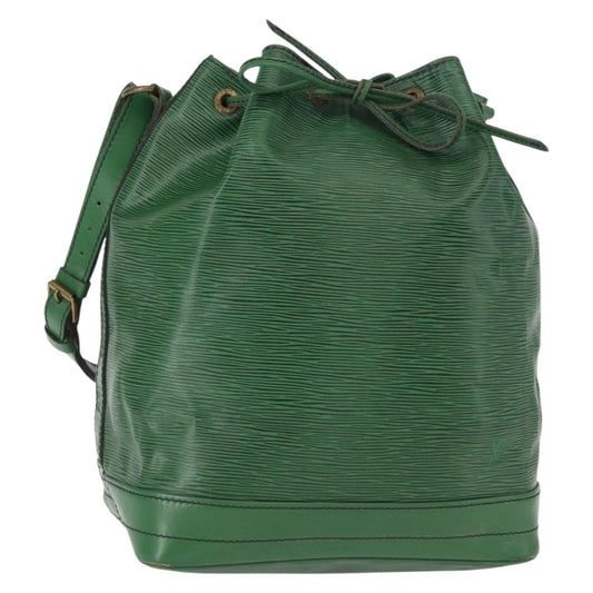 Louis Vuitton Noe Handbag Epi Leather, GREEN, LEATHER, Shoulder bag