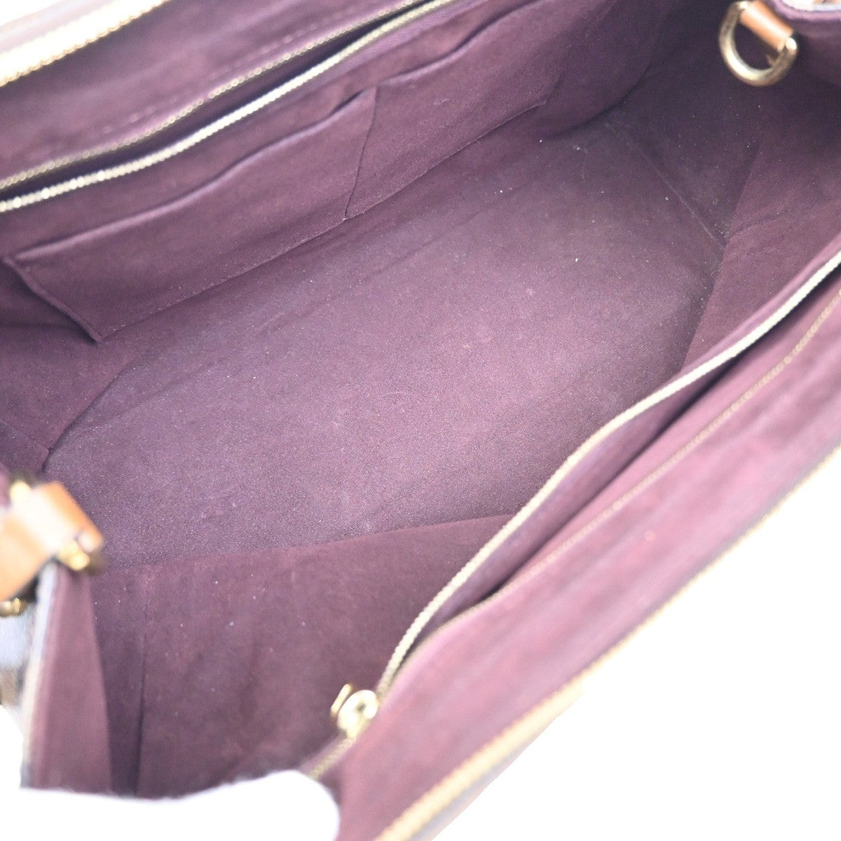 Louis Vuitton Greenwich Bag Damier, BROWN, CANVAS, Bag