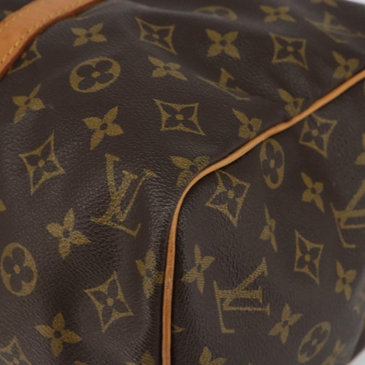 Louis Vuitton Sac Souple Handbag Monogram Canvas, BROWN, CANVAS, Handbag