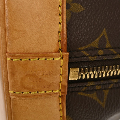 Louis Vuitton Alma Handbag Monogram Canvas, BROWN, CANVAS, Handbag