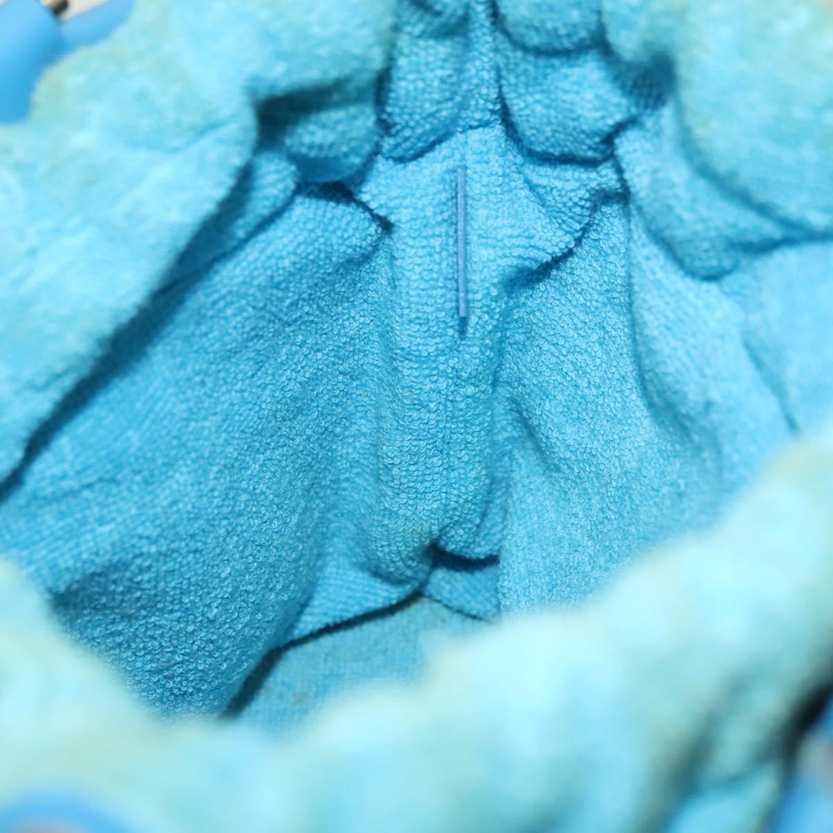 Louis Vuitton Plage Lagoon Bay Handbag Vinyl Epi Leather, BLUE, LEATHER, Handbag