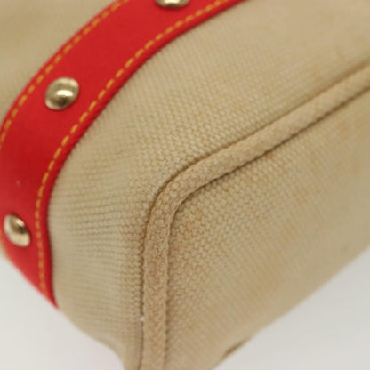 Louis Vuitton Antigua Tote Canvas, BEIGE, CANVAS, Tote bag