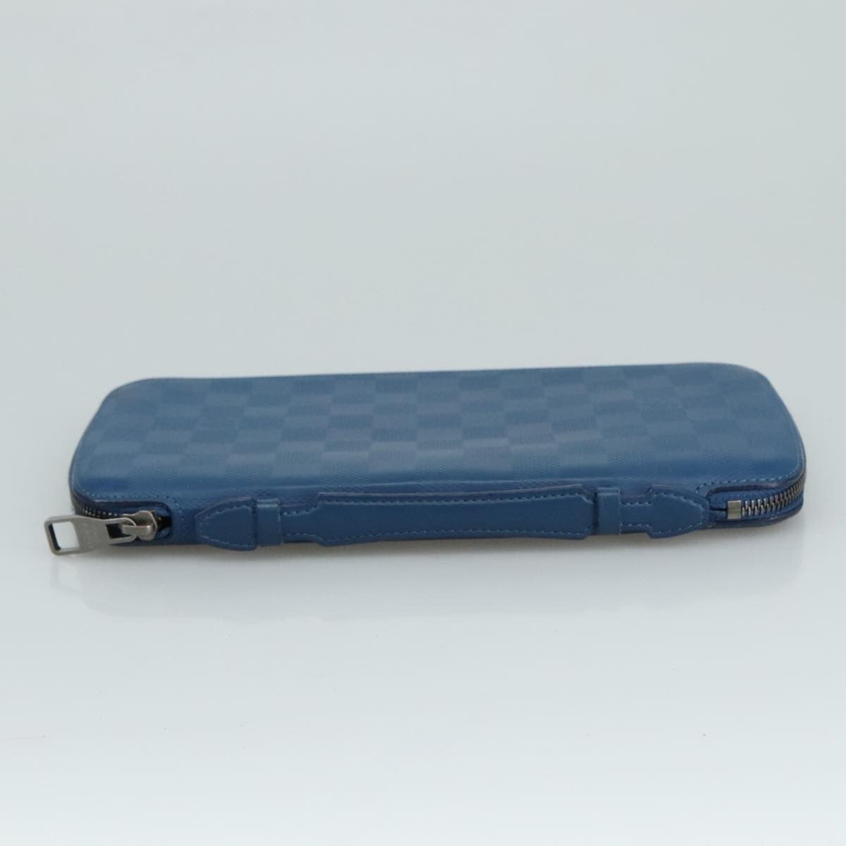 Louis Vuitton Atoll Organizer Wallet Damier Infini Leather, BLUE, LEATHER, Wallets