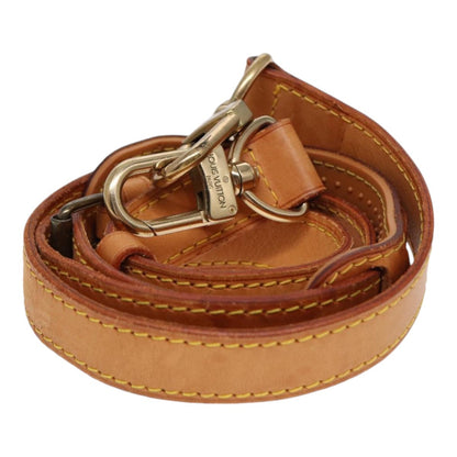 Louis Vuitton Adjustable Shoulder Strap Vachetta Leather, BEIGE, LEATHER, Straps