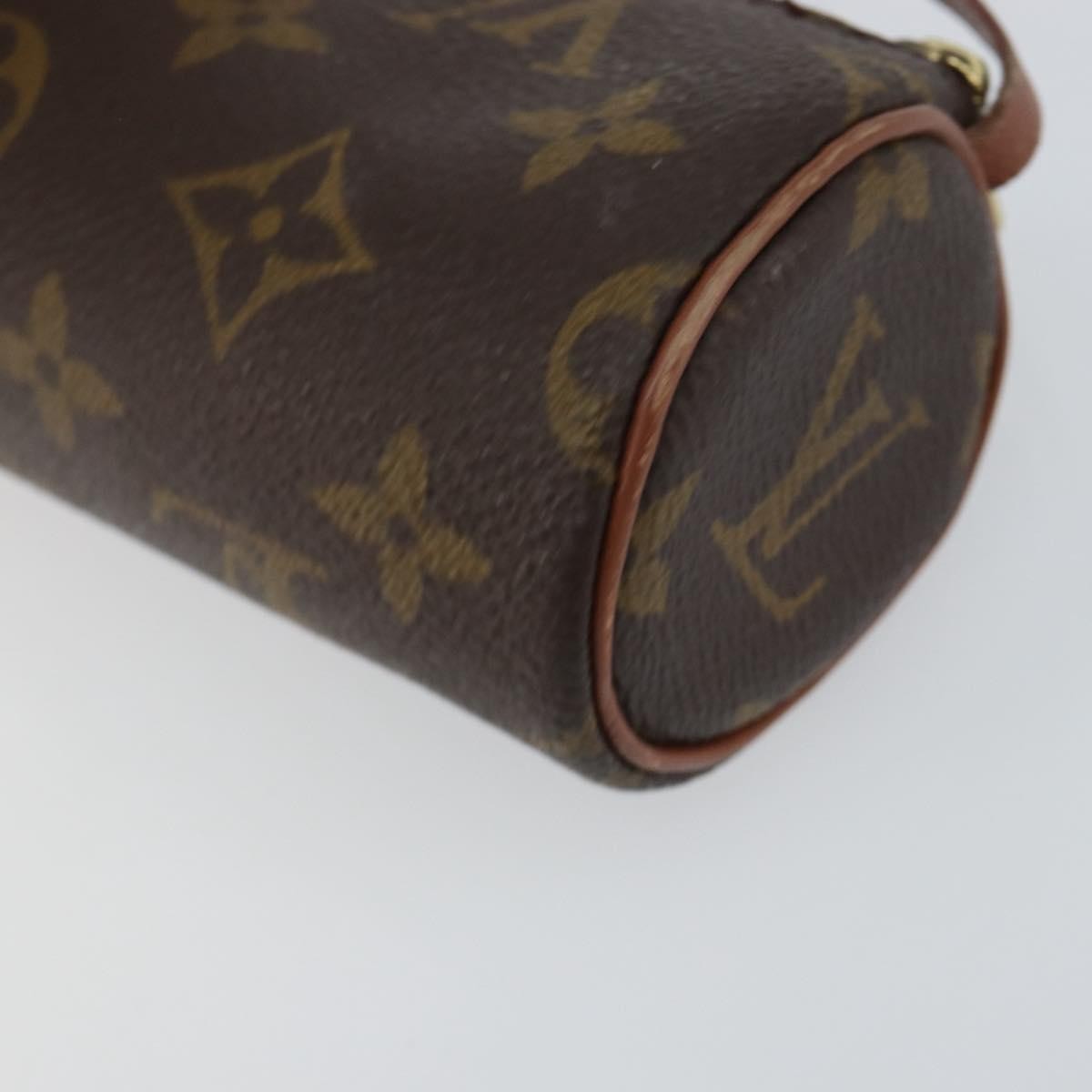 Louis Vuitton Papillon Pochette Monogram Canvas, BROWN, CANVAS, Clutche & pouche
