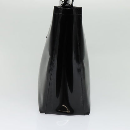 Salvatore Ferragamo Vintage Convertible Tote Patent leather, BLACK, PATENT_LEATHER, Tote bag