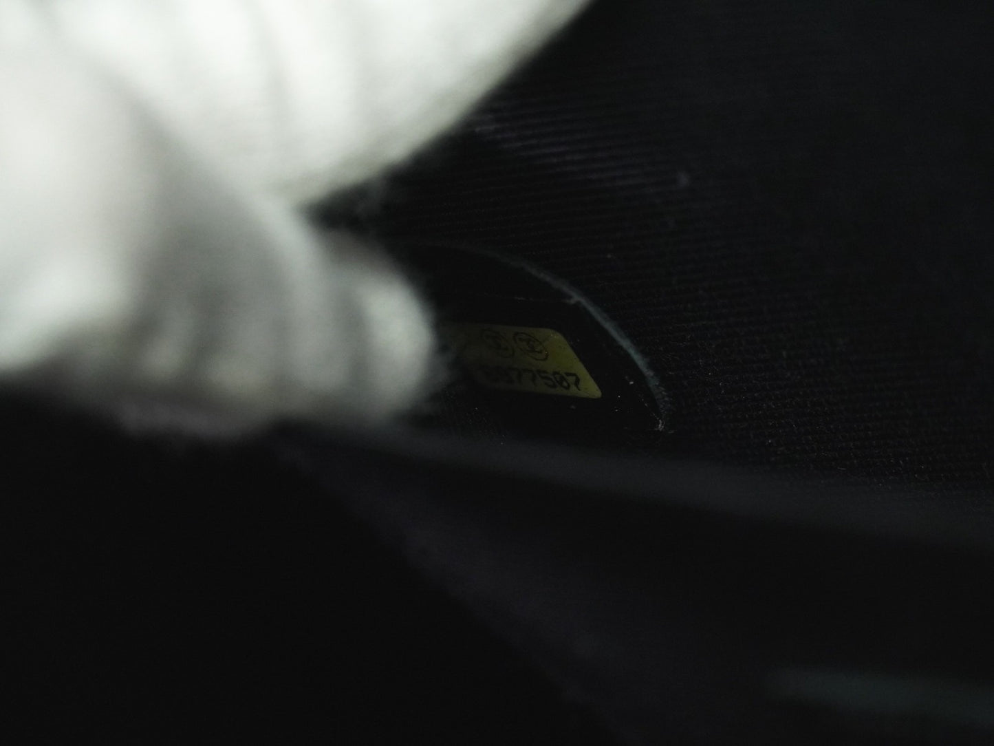 Chanel Vintage Portrait Tote Printed Leather and Quilted Patent, BLACK, PATENT_LEATHER, Tote bag