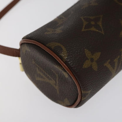 Louis Vuitton Papillon Pochette Monogram Canvas, BROWN, CANVAS, Handbag