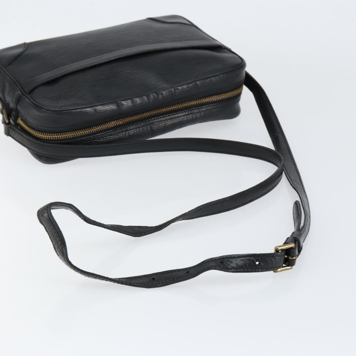 Louis Vuitton Trocadero Handbag Epi Leather, BLACK, LEATHER, Shoulder bag