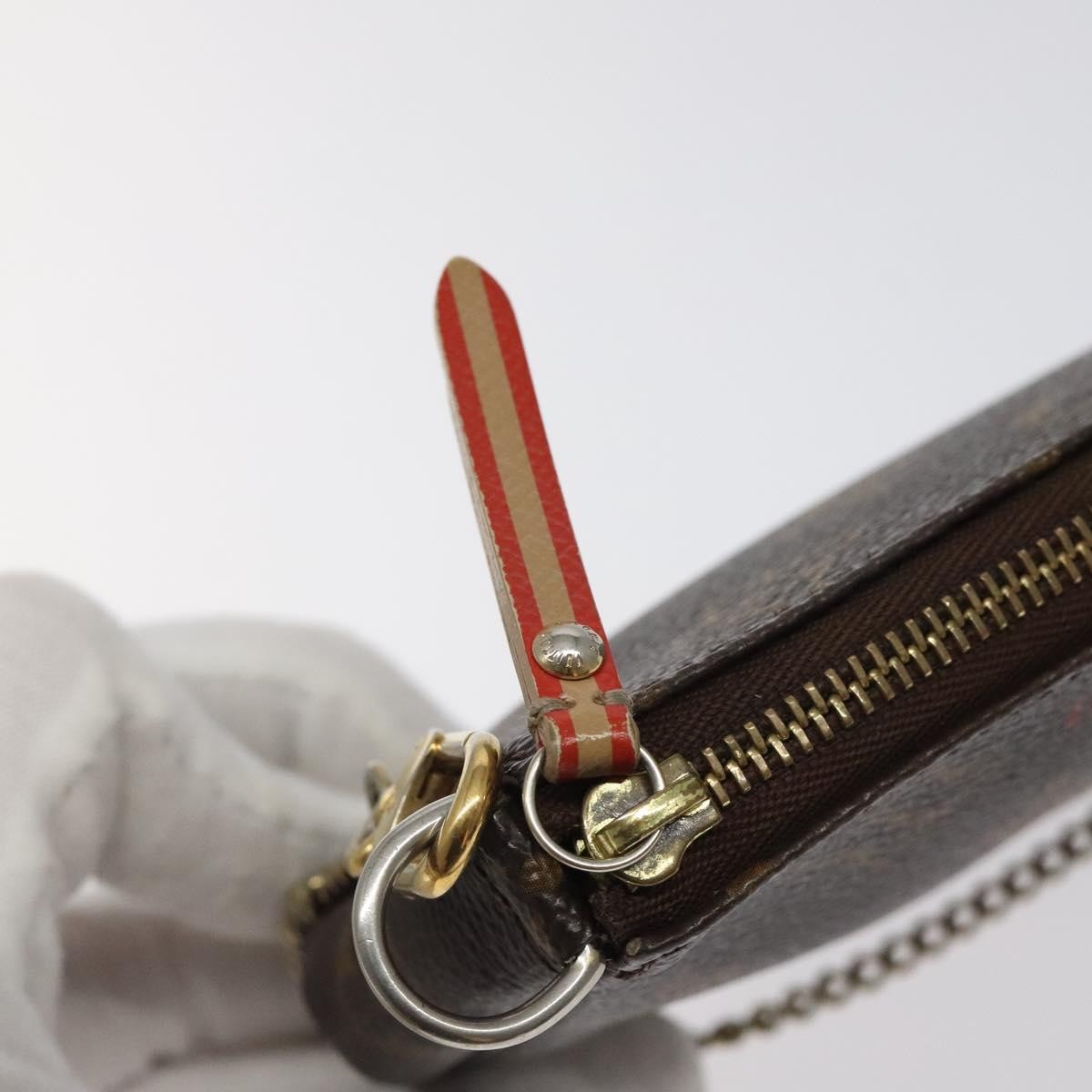 Louis Vuitton Pochette Accessoires Limited Edition Monogram Trunk, BROWN, CANVAS, Clutche & pouche