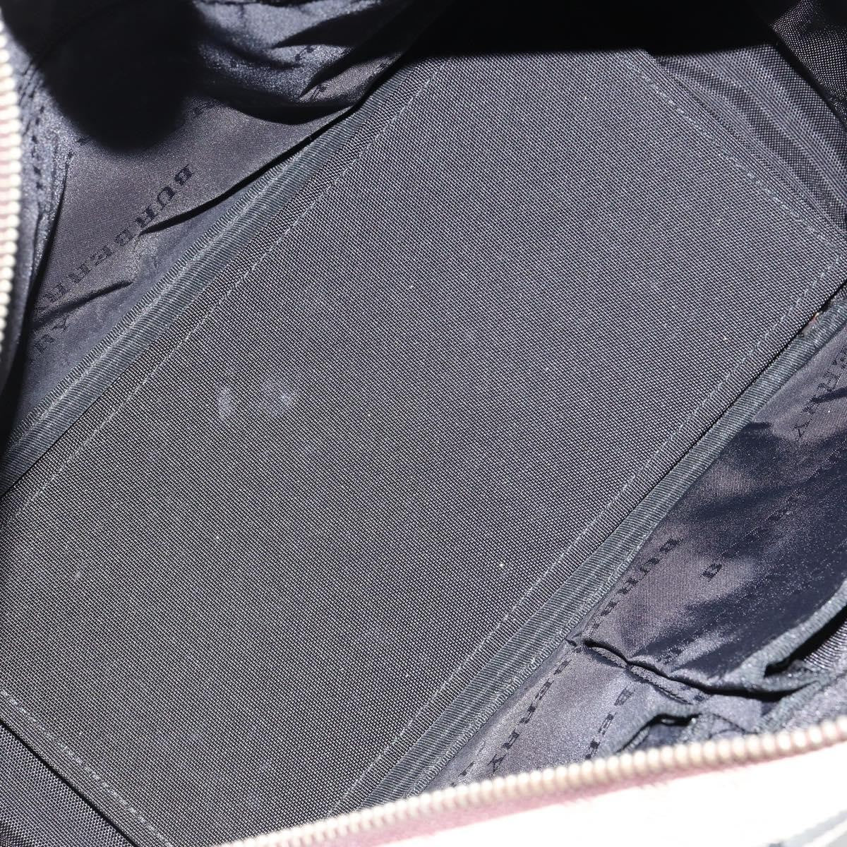 Burberry Nova Check Bowling Bag Canvas, BEIGE, NYLON, Handbag