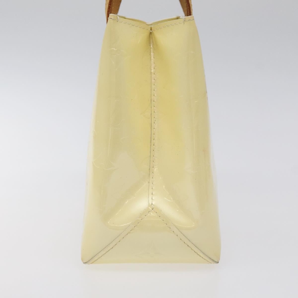 Louis Vuitton Reade Handbag Monogram Vernis, BEIGE, PATENT_LEATHER, Handbag