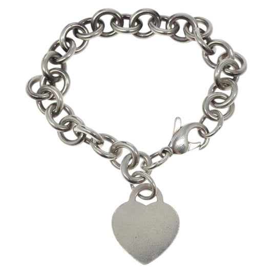 Tiffany & Co. Return To Tiffany Heart Tag Bracelet Sterling Silver, SILVER, SILVER, Bracelet