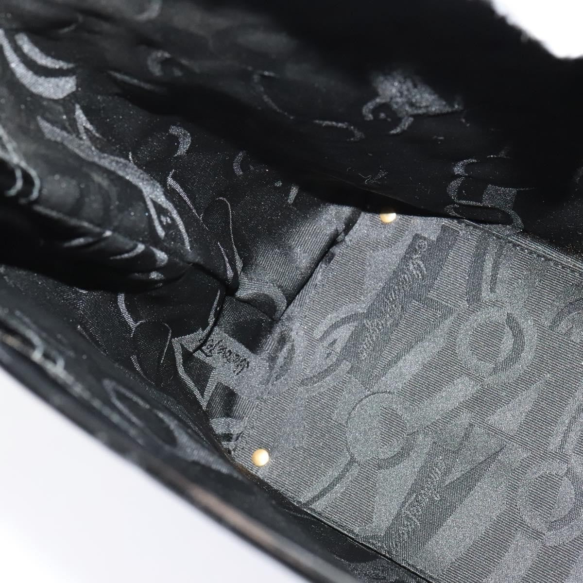 Salvatore Ferragamo Vintage Convertible Tote Patent leather, BLACK, PATENT_LEATHER, Tote bag