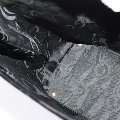 Salvatore Ferragamo Vintage Convertible Tote Patent leather, BLACK, PATENT_LEATHER, Tote bag