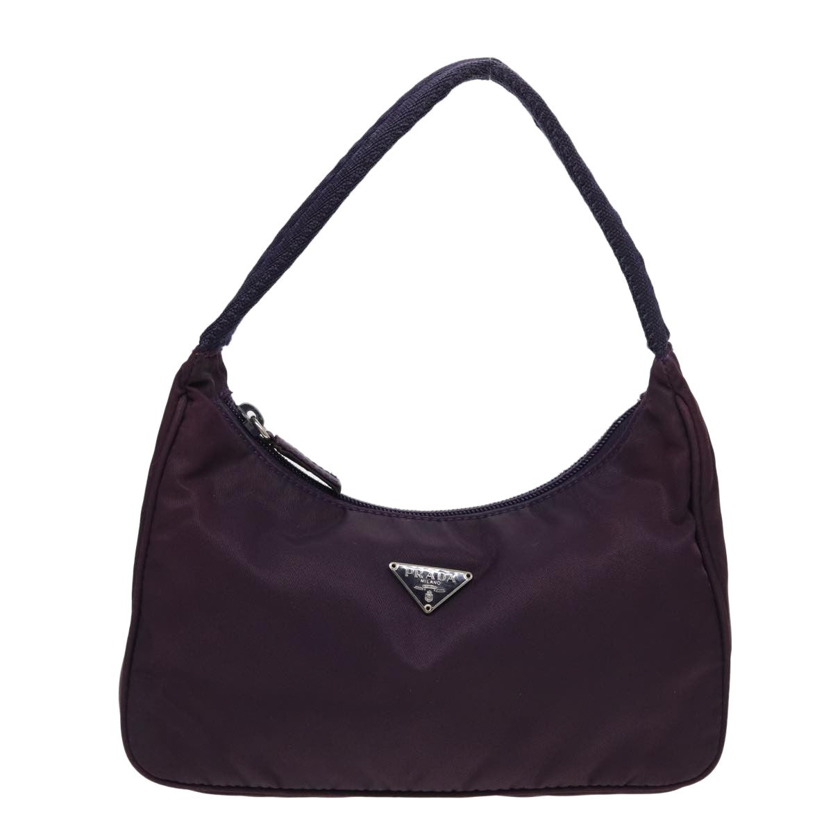 Prada Pochette Shoulder Bag Tessuto, PURPLE, NYLON, Clutche & pouche