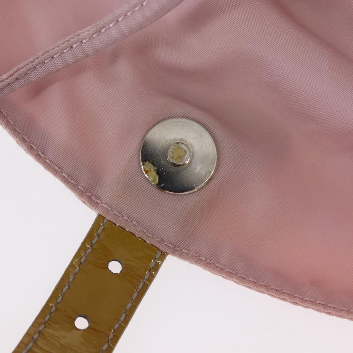 Prada Double Front Pocket Backpack Tessuto, PINK, NYLON, Backpack