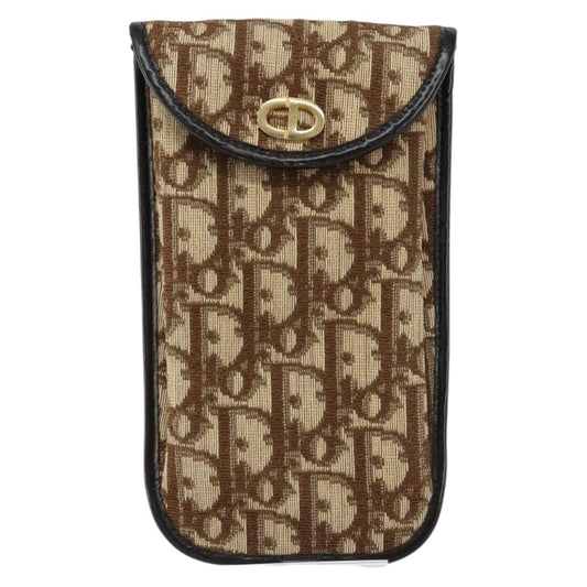 Christian Dior Trotter pouch Canvas, BEIGE, CANVAS, Clutche & pouche