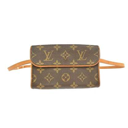 Louis Vuitton Florentine Waist Bag Monogram Canvas, BROWN, CANVAS, Clutche & pouche