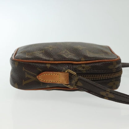 Louis Vuitton Danube Handbag Monogram Canvas, BROWN, CANVAS, Handbag