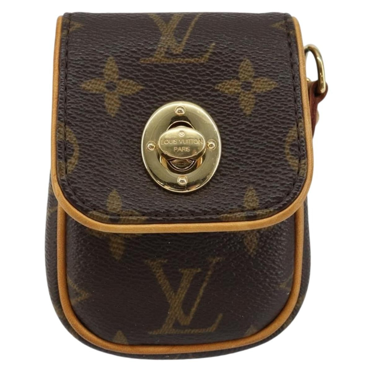 Louis Vuitton Cancun Pochette Monogram Canvas, BROWN, CANVAS, Clutche & pouche