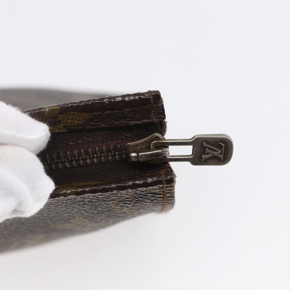 Louis Vuitton Toiletry Pouch Monogram Canvas, BROWN, CANVAS, Clutche & pouche